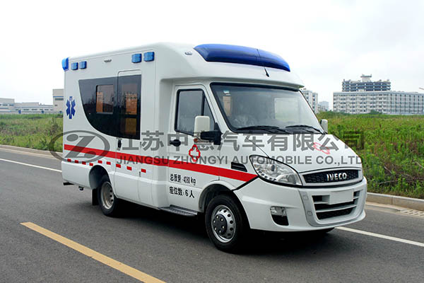 中意SZY5043XJHN依維柯寶迪方艙救護車